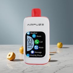 AirFuze Smart 30000 Puffs Bærbar Pod med 5% Nikotin og Triple Æble
