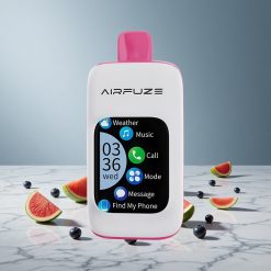 AirFuze Smart 30000 Puffs Disposable Pod Blåbær Vandmelon med 5% Nikotin og Type-C Opladning