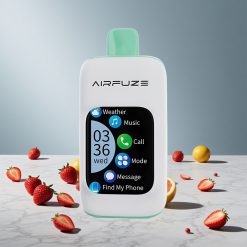 AirFuze Smart 30000 Puffs Disposable Pod Jordbær Sommertid med 5% Nikotin og 900mAh