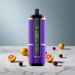 Al Fakher Crown Bar 15K Hypermax Engangs Vape Kit Kirsebær Fiesta 22ml E-Væske 15000 Pust