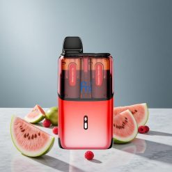 Fumot Ultra T32000 Engangs Vape Vandmelon Is - Hindbær Vandmelon med 32000 Puffs og 24ml E-Væske